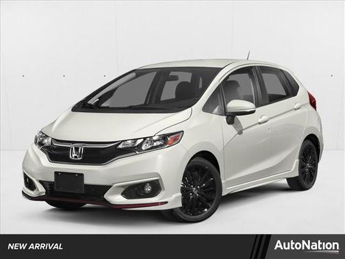 White Orchid Pearl 2018 Honda Fit Sport
