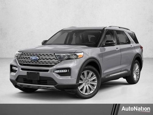 Carbonized Gray Metallic 2021 Ford Explorer XLT