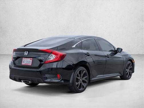 Crystal Black Pearl 2020 Honda Civic Sport