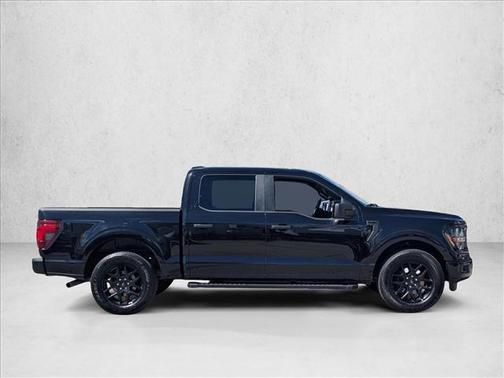 Agate Black Metallic 2025 Ford F-150 STX