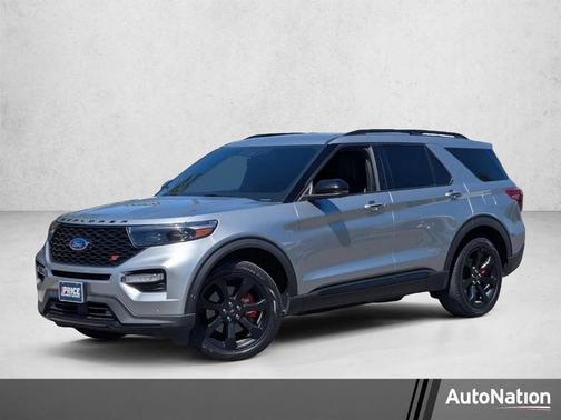 Iconic Silver Metallic 2022 Ford Explorer ST