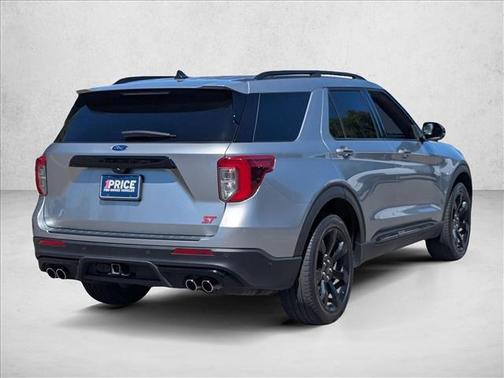 Iconic Silver Metallic 2022 Ford Explorer ST