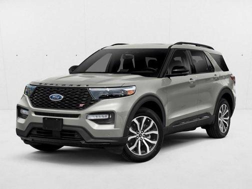 Iconic Silver Metallic 2022 Ford Explorer ST