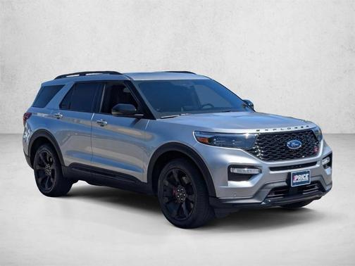 Iconic Silver Metallic 2022 Ford Explorer ST