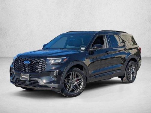 Agate Black Metallic 2026 Ford Explorer ST-Line