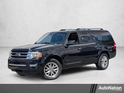 Shadow Black 2017 Ford Expedition EL Limited