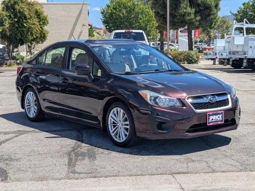 Deep Cherry Pearl 2013 Subaru Impreza 2.0i Premium