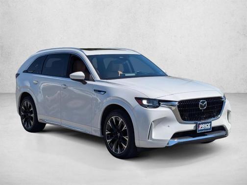 Rhodium White Metallic 2024 Mazda CX-90 3.3 Turbo S Premium Plus
