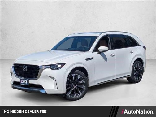Rhodium White Metallic 2024 Mazda CX-90 3.3 Turbo S Premium Plus