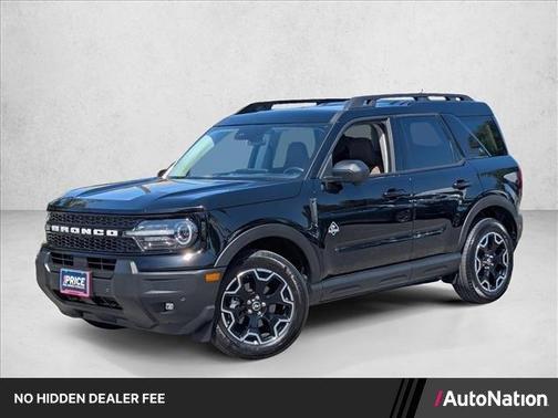 Shadow Black 2025 Ford Bronco Sport Outer Banks