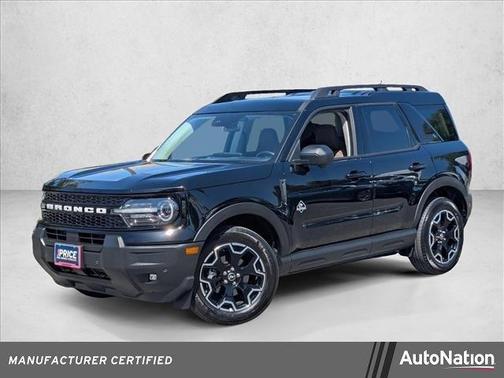 Shadow Black 2025 Ford Bronco Sport Outer Banks