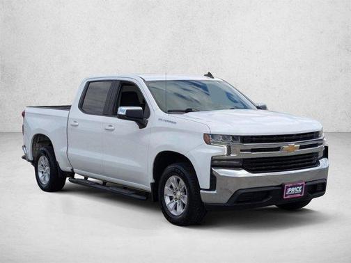 Summit White 2021 Chevrolet Silverado 1500 LT