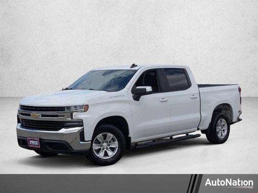Summit White 2021 Chevrolet Silverado 1500 LT