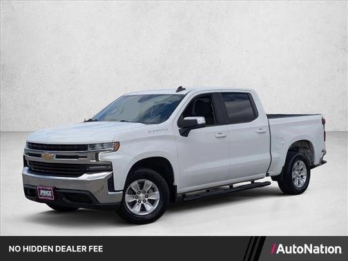 Summit White 2021 Chevrolet Silverado 1500 LT