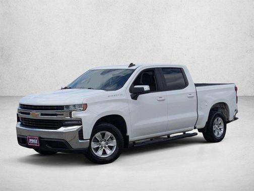 Summit White 2021 Chevrolet Silverado 1500 LT