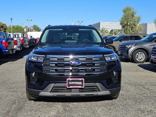 Agate Black Metallic 2026 Ford Explorer Active