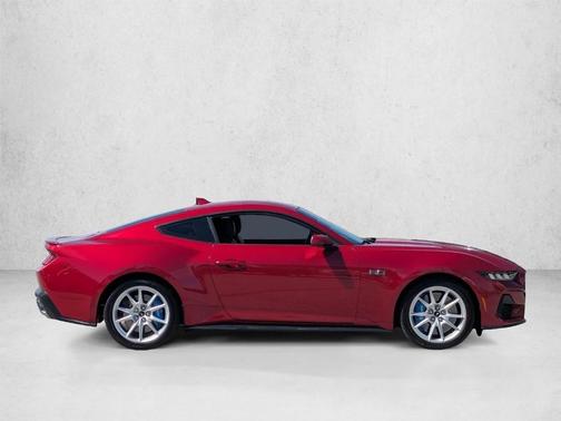 Rapid Red Metallic Tinted Clearcoat 2024 Ford Mustang GT Premium