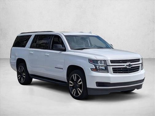 Summit White 2019 Chevrolet Suburban LT