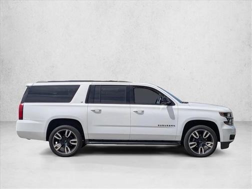 Summit White 2019 Chevrolet Suburban LT