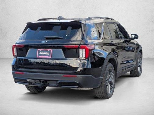 Agate Black Metallic 2026 Ford Explorer ST-Line
