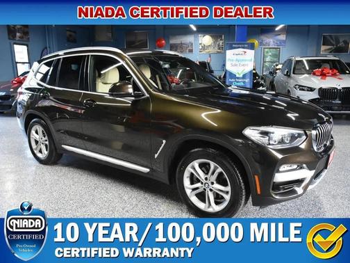 Dark Green 2019 BMW X3 xDrive30i