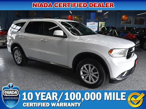 White Knuckle Clearcoat 2020 Dodge Durango SXT Plus