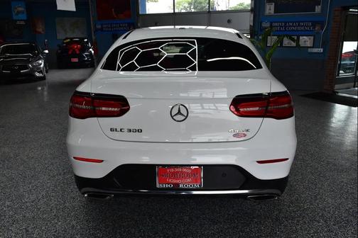 White 2019 Mercedes-Benz GLC 300 4MATIC Coupe