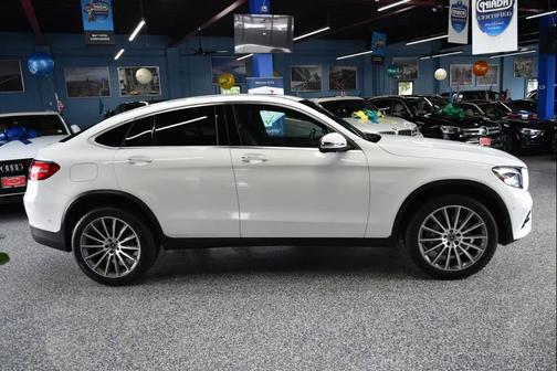 White 2019 Mercedes-Benz GLC 300 4MATIC Coupe