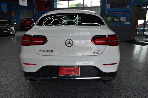 White 2019 Mercedes-Benz GLC 300 4MATIC Coupe