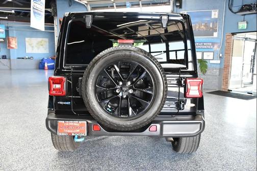 Black Clearcoat 2023 Jeep Wrangler 4xe Sahara