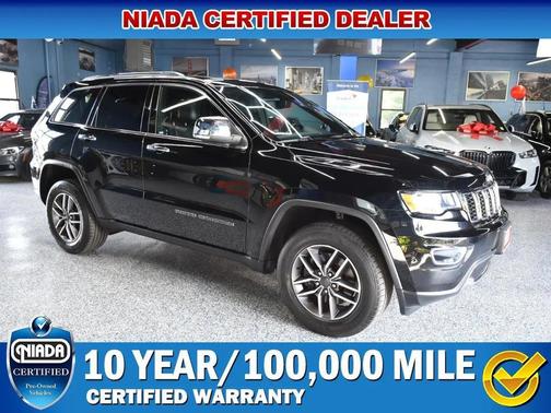 Diamond Black Crystal Pearlcoat 2021 Jeep Grand Cherokee Limited