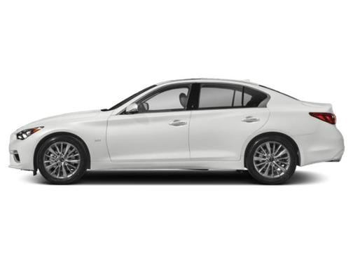 Black 2018 INFINITI Q50 3.0t LUXE
