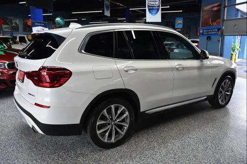 White 2019 BMW X3 xDrive30i