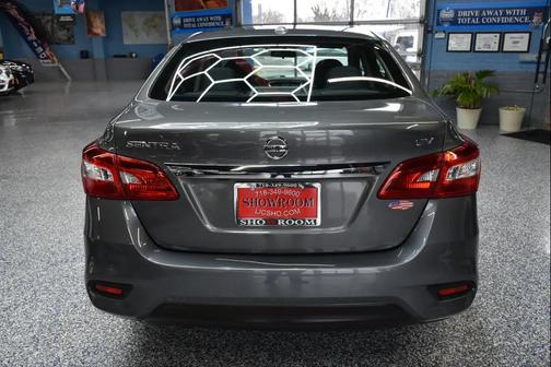 Gun Metallic 2019 Nissan Sentra SV