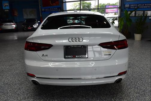White 2019 Audi A5 45 Premium