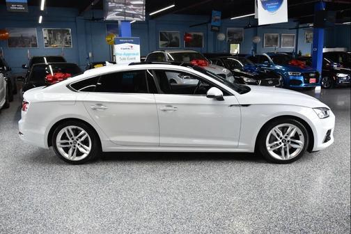 White 2019 Audi A5 45 Premium