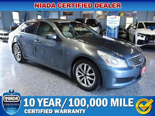 Blue 2008 INFINITI G35x Base