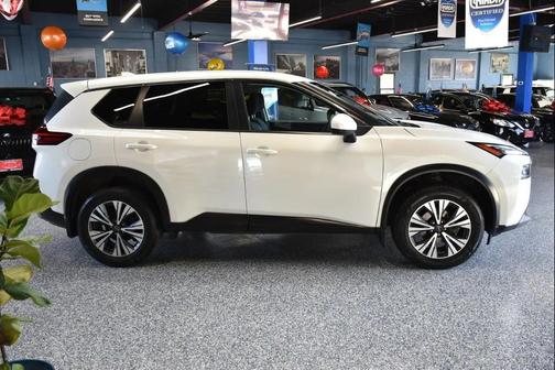 White 2023 Nissan Rogue SV