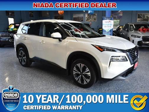 White 2023 Nissan Rogue SV