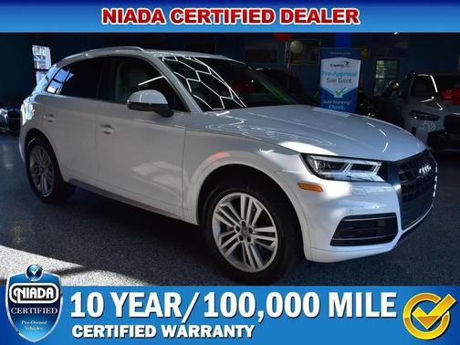 Ibis White 2018 Audi Q5 2.0T Tech Premium