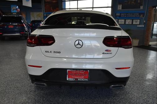 White 2021 Mercedes-Benz GLC 300 4MATIC Coupe