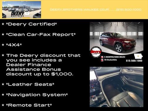 2022 Jeep Grand Cherokee Limited X