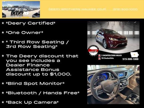 2019 Chrysler Pacifica Touring Plus
