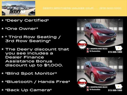 2019 Chrysler Pacifica Touring Plus