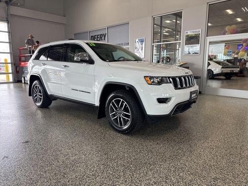 Bright White Clearcoat 2019 Jeep Grand Cherokee Limited