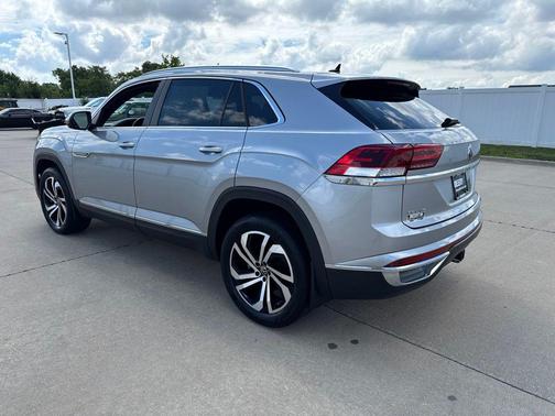 Silver 2023 Volkswagen Atlas Cross Sport 3.6L V6 SEL