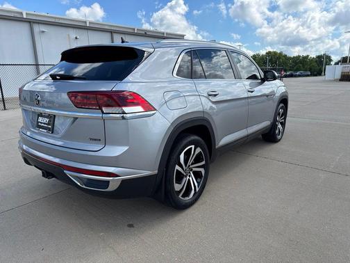 Silver 2023 Volkswagen Atlas Cross Sport 3.6L V6 SEL