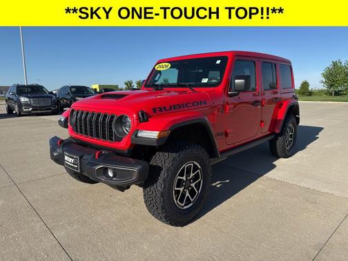 Firecracker Red Clearcoat 2026 Jeep Wrangler Rubicon