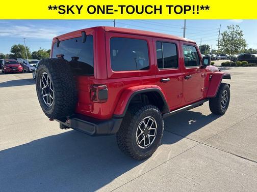 Firecracker Red Clearcoat 2026 Jeep Wrangler Rubicon
