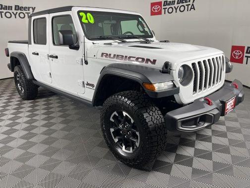 Bright White Clearcoat 2020 Jeep Gladiator Rubicon